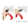 USB-kaabel DeLOCK 84806 USB 2.0 0,5 m USB A Mikro-USB B Valge