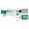 Kaabel DeLOCK 0,75m SFF-8643/U.2 SFF-8639+SATA