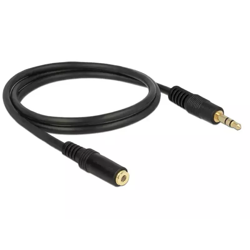 Audio kaabel 3,5 mm isane-emane DeLOCK 83764 1 m must