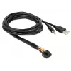 USB-kaabel DeLOCK 85718 1,5m USB A Must