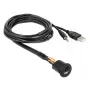 USB-kaabel DeLOCK 85718 1,5m USB A Must