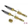 Helikaabel 3,5 mm DeLOCK 85786 2 m must hall