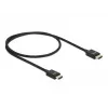 HDMI-kaabel DeLOCK Coaxial High Speed 48 Gbps 8K 60 Hz 0,5 m