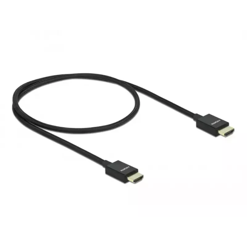 HDMI-kaabel DeLOCK Coaxial High Speed 48 Gbps 8K 60 Hz 0,5 m