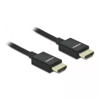 HDMI-kaabel DeLOCK Coaxial High Speed 48 Gbps 8K 60 Hz 0,5 m