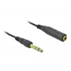 Audio kaabel DeLOCK 85938 2m 6.35mm Must