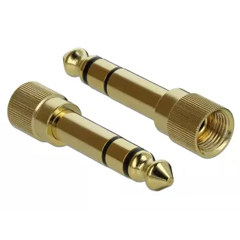 Audio laienduskaabel DELOCK 85834 — 3,5 mm isane kuni 3,5 mm emane, kullatud kontaktidega, 5 m, must