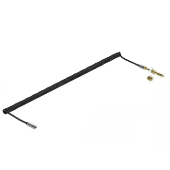 Audio laienduskaabel DELOCK 85834 — 3,5 mm isane kuni 3,5 mm emane, kullatud kontaktidega, 5 m, must