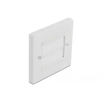 Seinaplaat DeLOCK 66495 valge
