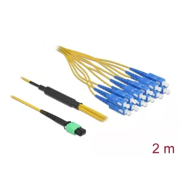 Optiline kiudkaabel MPO emane kuni 12 x SC Simplex isane DeLOCK 84871