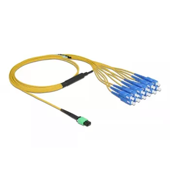 Optiline kiudkaabel MPO emane kuni 12 x SC Simplex isane DeLOCK 84871