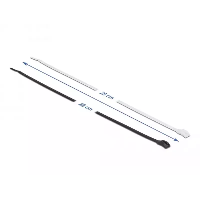 Kaabliside DeLOCK 19483 L 280 x L 3,6 mm 100 tk