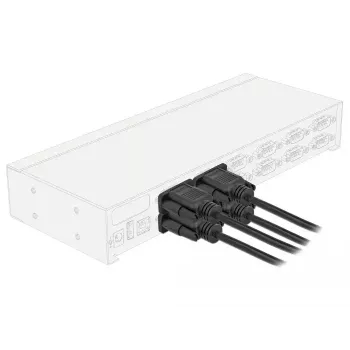 Jadaühenduskaabel DeLOCK 87785 Must 2m DB-9