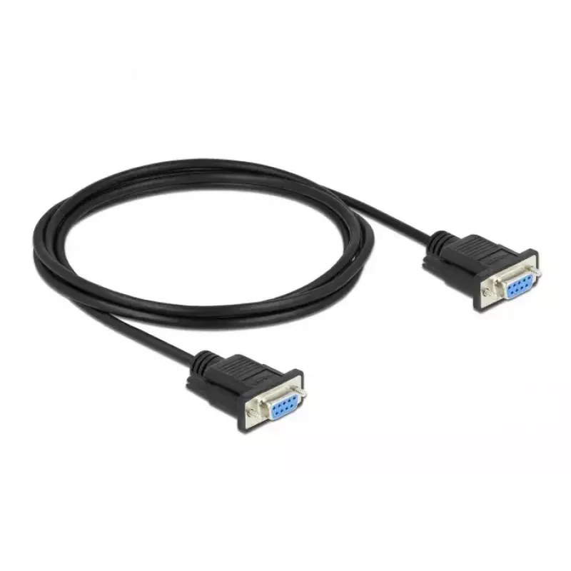 Jadaühenduskaabel DeLOCK 87785 Must 2m DB-9