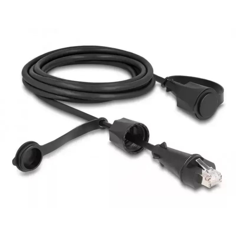 DeLOCK võrgukaabel RJ45-pistik pistikusse RJ45 Cat.6 STP 3m IP68 veekindel