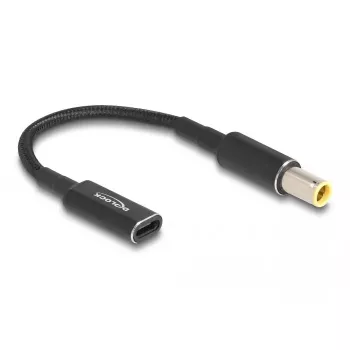 DeLOCK adapterkaabel USB USB-C emane – IBM 7,9 x 5,5 mm isane 15 cm