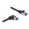 DeLOCK võrgukaabel RJ45 Cat.6A S/FTP 1m must
