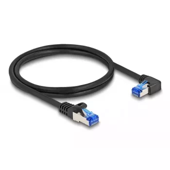 DeLOCK võrgukaabel RJ45 Cat.6A S/FTP 1m must