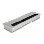 Kaabli läbiviik DELOCK 66862 lauale, hõbedane, 80×280×28 mm
