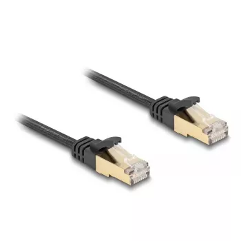 Võrgukaabel DeLOCK RJ45 lame 0.25m Cat6A must