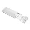 Kaabliriba DeLOCK 20885 lauaalune kinnitus 63 x 28 mm valge 2 tk