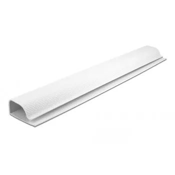 Kaabliriba DeLOCK 20885 lauaalune kinnitus 63 x 28 mm valge 2 tk