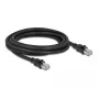Võrgukaabel DeLOCK RJ45 Cat.6A F/UTP 3m Must