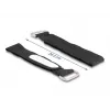 Takja- ja aaskinnitusega kaabliside DeLOCK 203x20mm must 5 tk