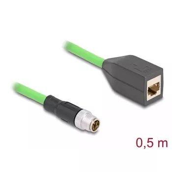 DeLOCK 60572 tööstuslik võrgutarvik 0,5 m UL 94