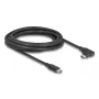 USB-kaabel DeLOCK 81195 3m USB C Must 10 Gbit/s
