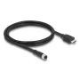 DELOCK M12 A-kodeeringuga 17-kontaktiline (emale) HDMI-kaabel (isane) — 1 m, must