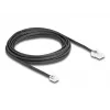 DeLOCK 88038 telefonikaabel 5 m Must RJ-45 RJ-11