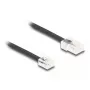DeLOCK 88038 telefonikaabel 5 m Must RJ-45 RJ-11