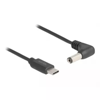 Toitekaabel DeLOCK 85398 must 1,5 m USB-C 5,5 x 2,1 mm