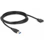 USB-kaabel DeLOCK 2m USB 3.0 USB 3.2 Gen 1 Micro-USB B Must