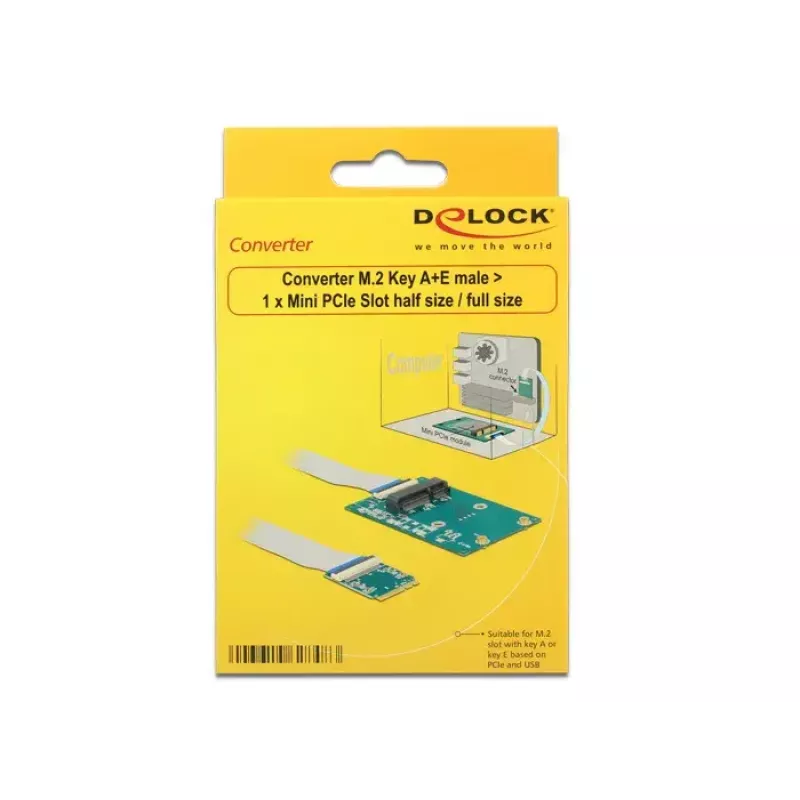 Liidesekaart DeLOCK 62848 Sisemine M.2 Mini PCI Express