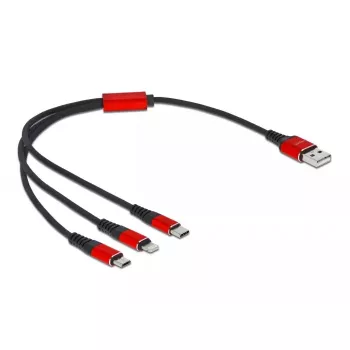 USB laadimiskaabel 3-in-1 DeLOCK 86708