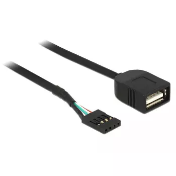 USB-kaabel DeLOCK 83825 USB 2.0 0.4 m Must