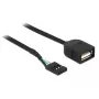 USB-kaabel DeLOCK 83825 USB 2.0 0.4 m Must