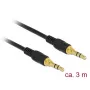 Audio kaabel DeLOCK 85551 3m 3.5mm Must