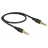 Audio kaabel DeLOCK 85592 0.5m 3.5mm Must