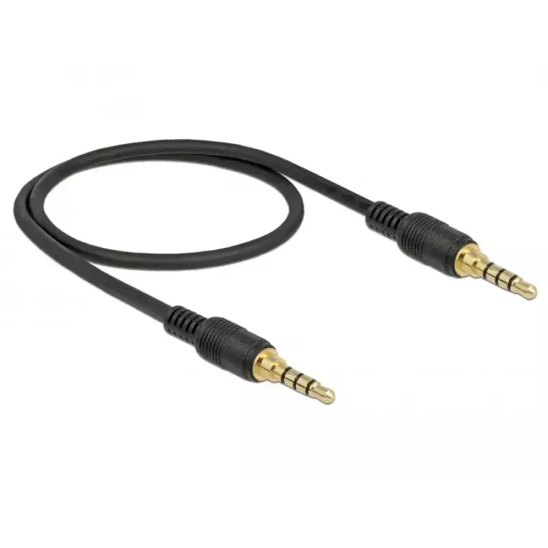 Audio kaabel DeLOCK 85592 0.5m 3.5mm Must
