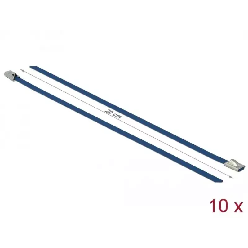 Kaabliside DeLOCK 18793 Teras Sinine 200mm 10 tk