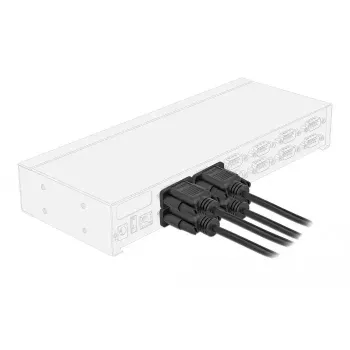DeLOCK jadaühenduskaabel RS-232 D-Sub 9 emane-emane nullmodem 87516