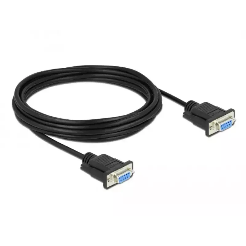 DeLOCK jadaühenduskaabel RS-232 D-Sub 9 emane-emane nullmodem 87516