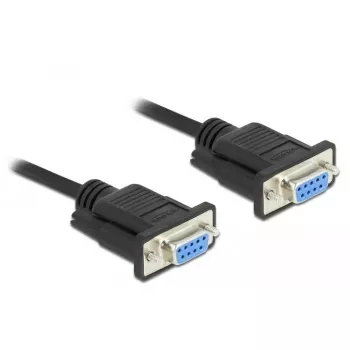 DeLOCK jadaühenduskaabel RS-232 D-Sub 9 emane-emane nullmodem 87516
