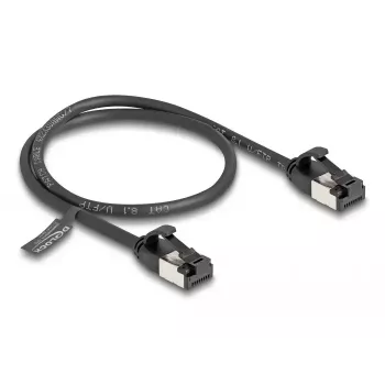 DeLOCK võrgukaabel RJ45 pistik-pistik Cat.8.1 painduv 0,5 m must