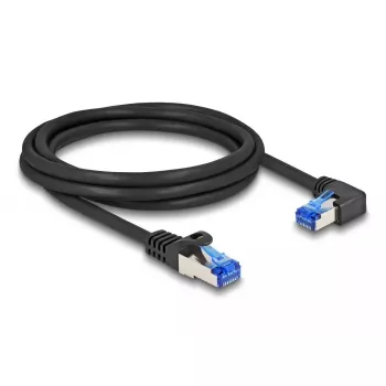 Võrgukaabel DeLOCK RJ45 Cat.6A S/FTP 2m Must