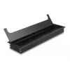Kaabliläbiviik DELOCK 66858 lauale, must, 80×300×28 mm