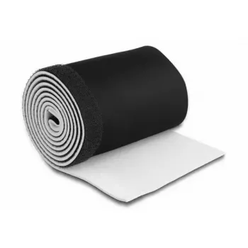 DeLOCK kaablikest neopreenist painduv 1,5 m x 135 mm must/valge